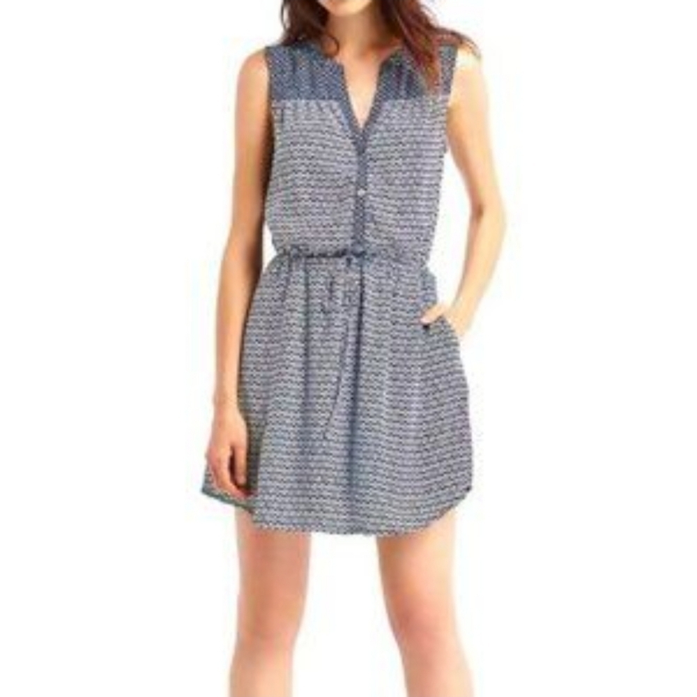 GAP Blue Clover Dress